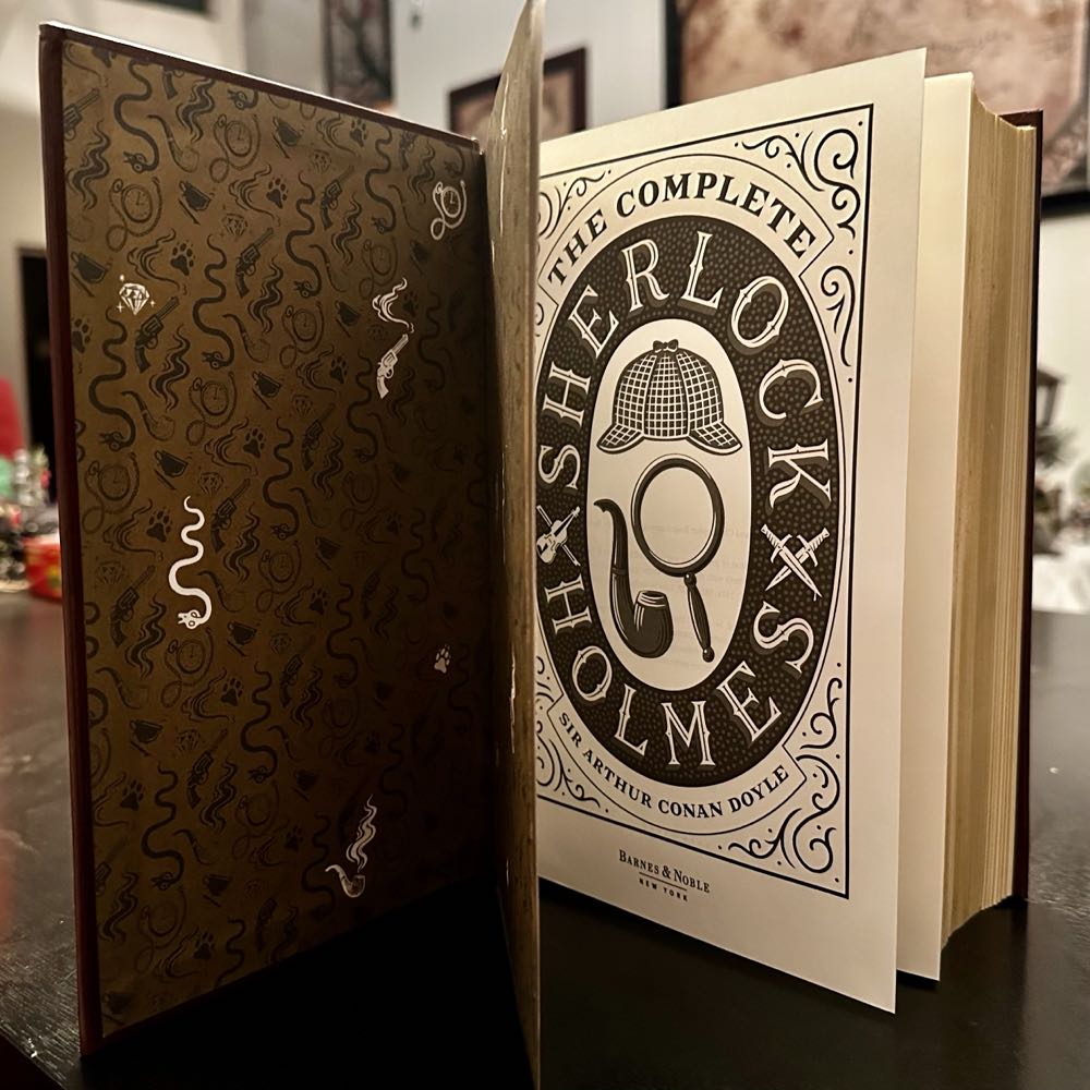 Sherlock Holmes: The Complete Sherlock Holmes - Sir Conan Doyle Arthur (Barnes And Noble Classics - Calf-Binding) book collectible [Barcode 9781435158108] - Main Image 4