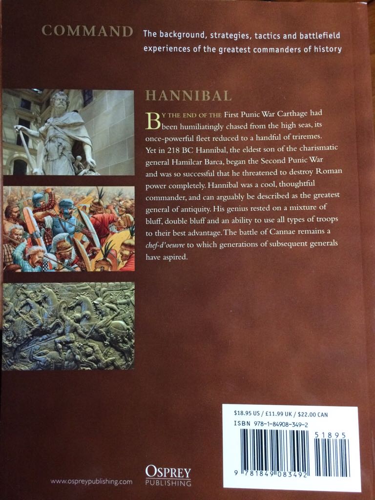 Hannibal  (Osprey Publishing - Paperback) book collectible [Barcode 9781849083492] - Main Image 2