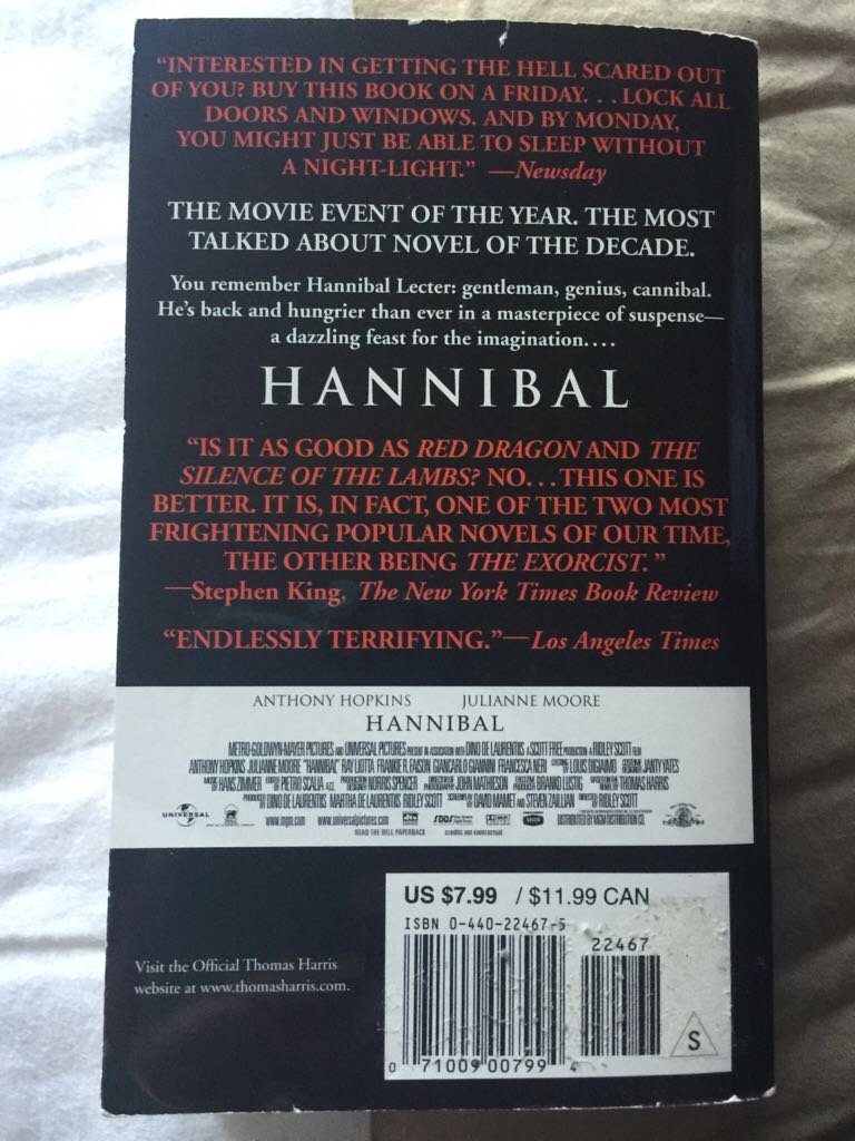 Hannibal - Thomas Harris (Mondadori - Paperback) book collectible [Barcode 9788439707721] - Main Image 2