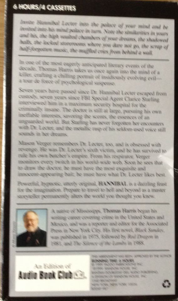 Hannibal - Thomas Harris book collectible - Main Image 2