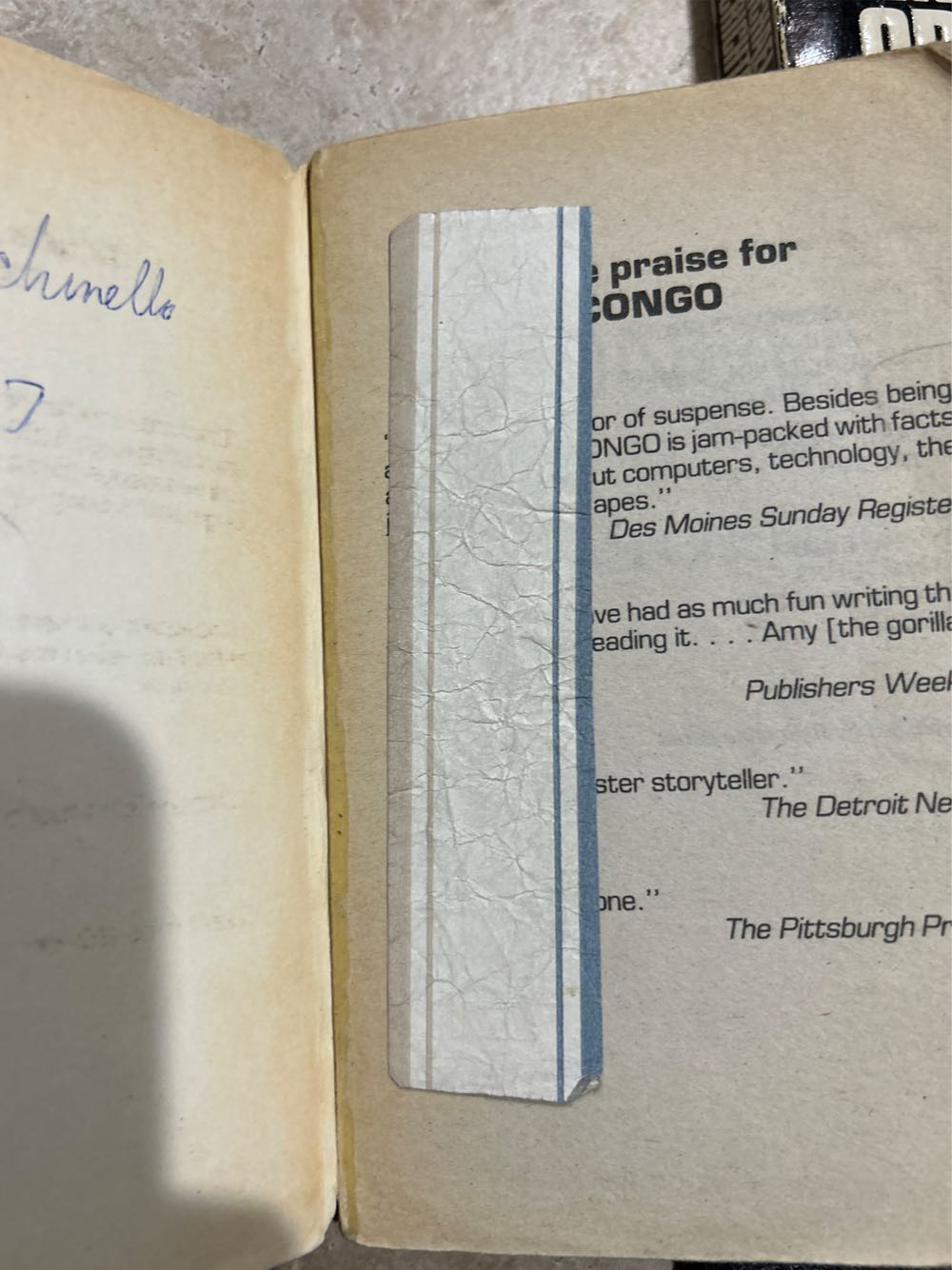 Congo - Michael Crichton (- Paperback) book collectible - Main Image 4