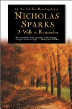 A Walk to Remember - Nicholas Sparks (Warner Books - Paperback) book collectible [Barcode 9780375728198] - Main Image 1