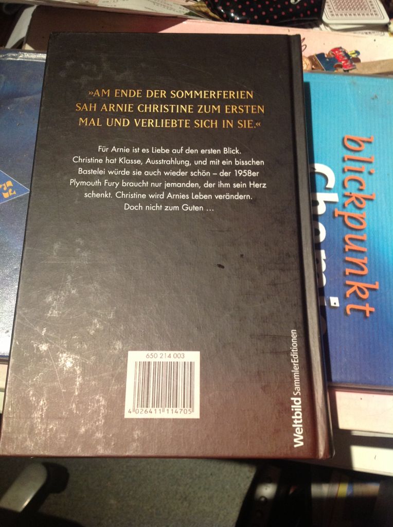 Christine - King, Stephen (Weltbild - Hardcover) book collectible - Main Image 2