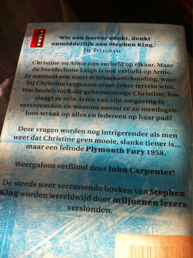 Christine - King, Stephen book collectible - Main Image 2