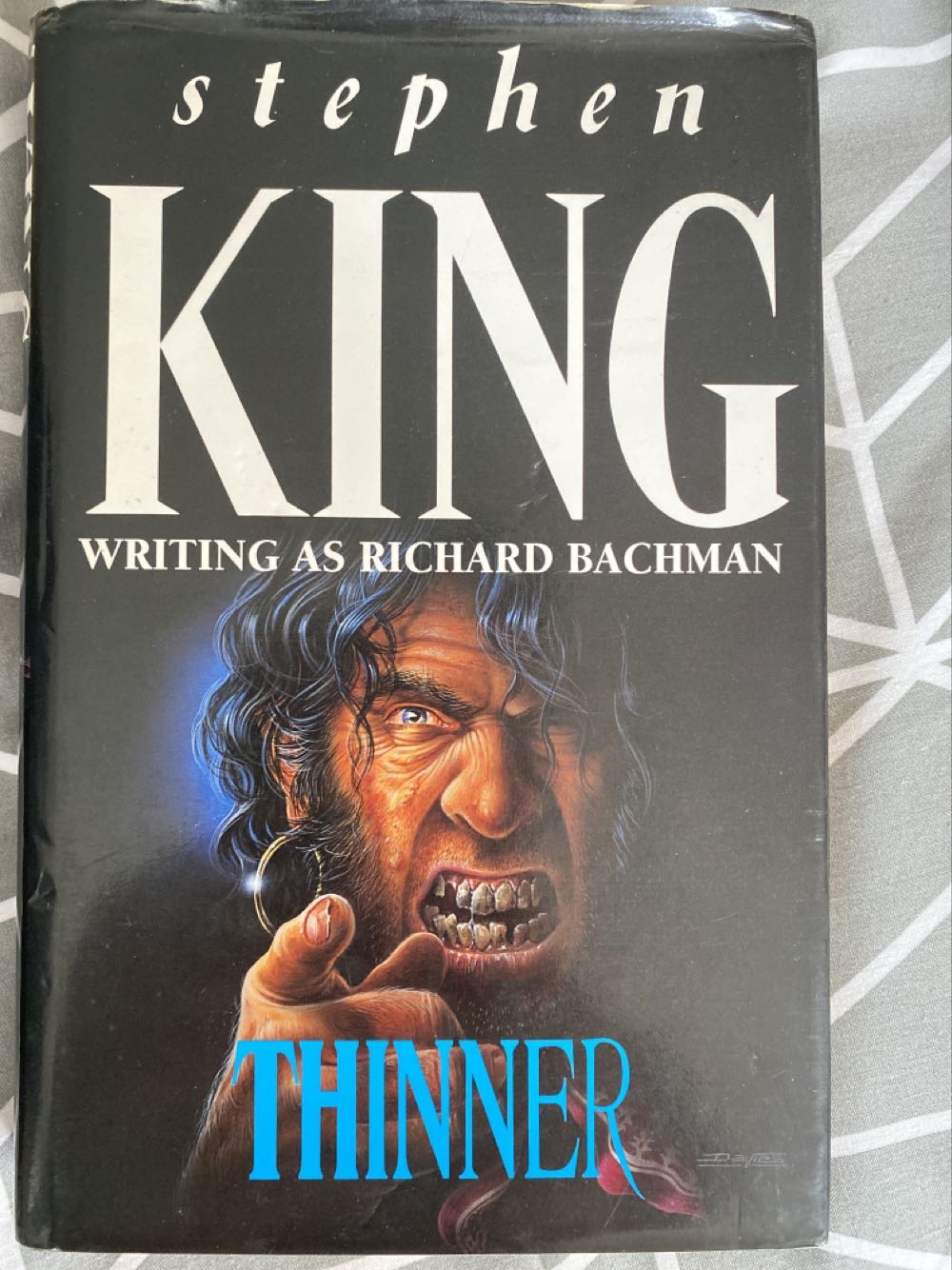 Thinner - Stephen King (Hodder - Hardcover) book collectible [Barcode 9780450061332] - Main Image 3