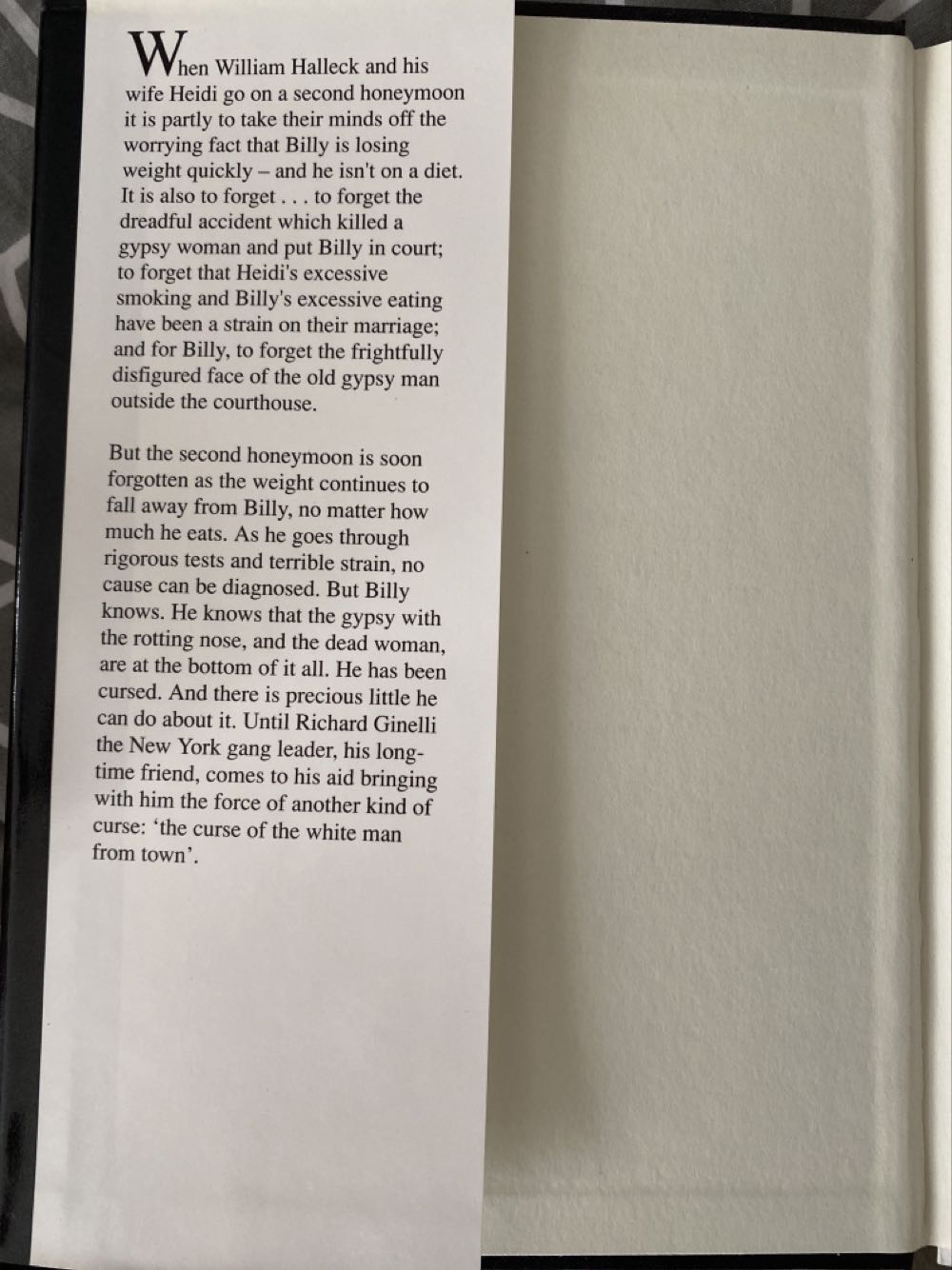 Thinner - Stephen King (Hodder - Hardcover) book collectible [Barcode 9780450061332] - Main Image 4