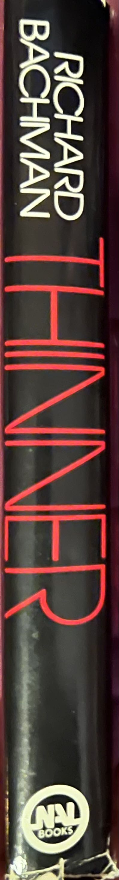 SK #21: Thinner - Richard Bachman (New American Library - Hardcover) book collectible [Barcode 9780453004688] - Main Image 3