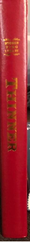 Thinner - Stephen) (King (Ont.] : New American Library of Canada - Hardcover) book collectible - Main Image 2