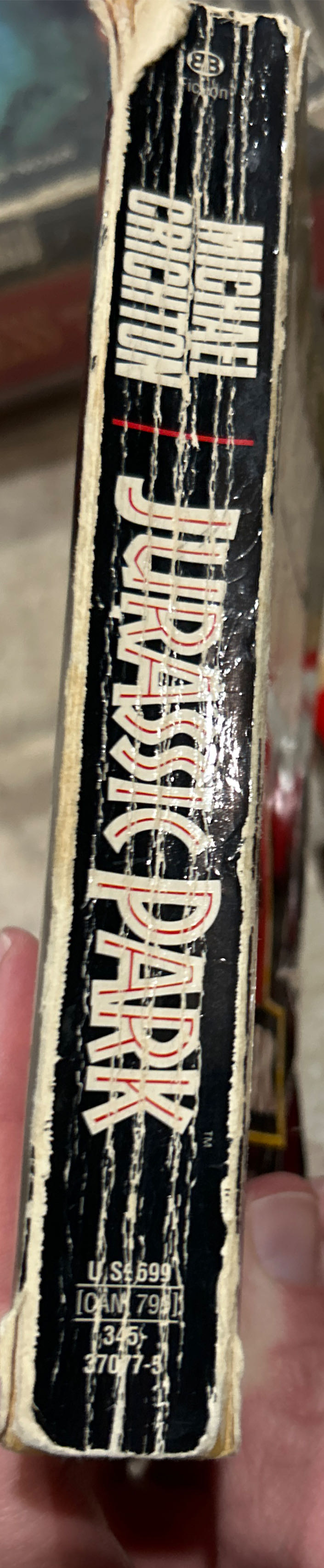 Jurassic Park - Michael Crichton (Ballantine Books - Mass Market Paperback) book collectible [Barcode 9780345370778] - Main Image 4