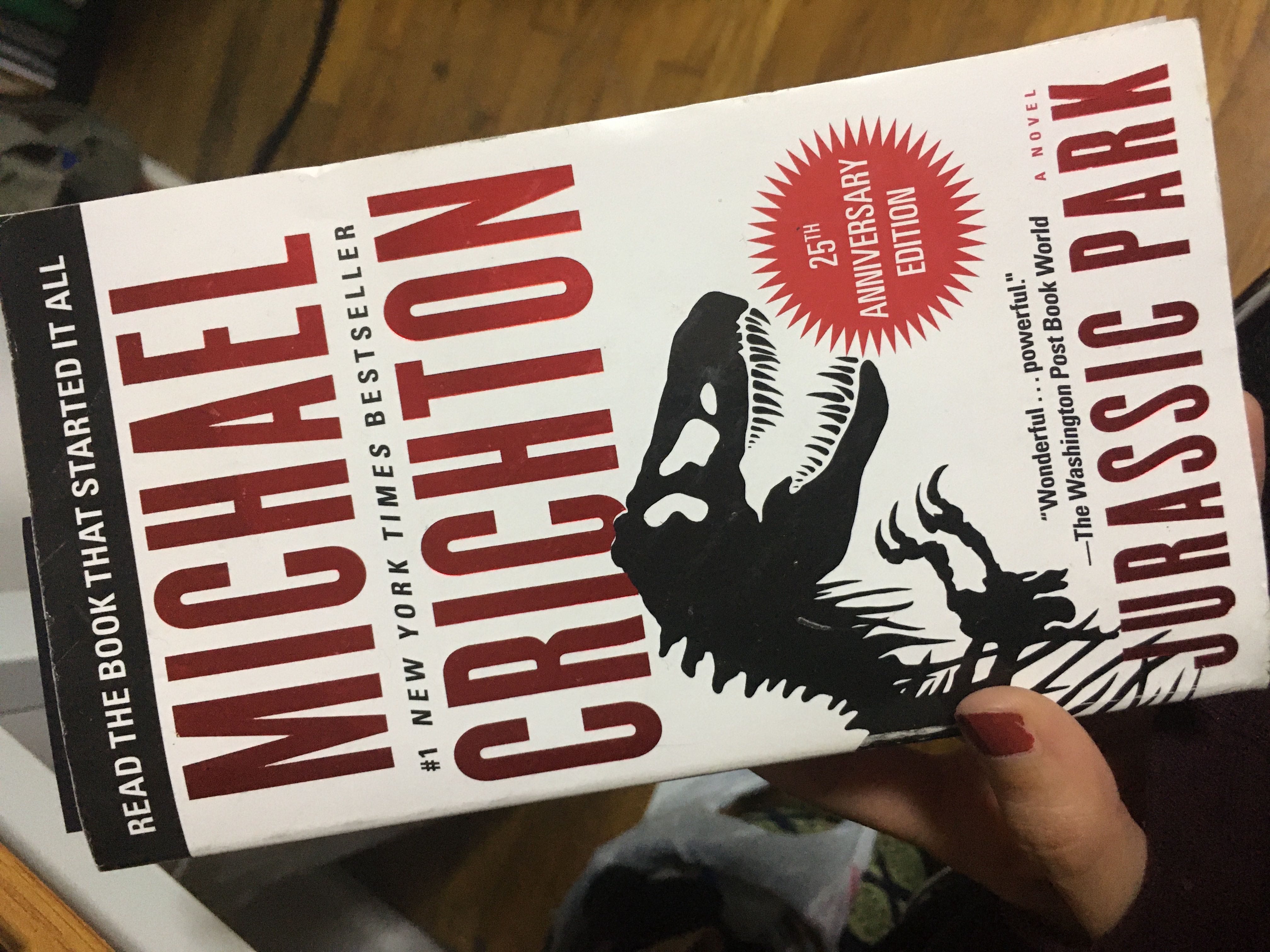 Jurassic Park - Michael Crichton (Ballantine Books - Paperback) book collectible [Barcode 9780345538987] - Main Image 3