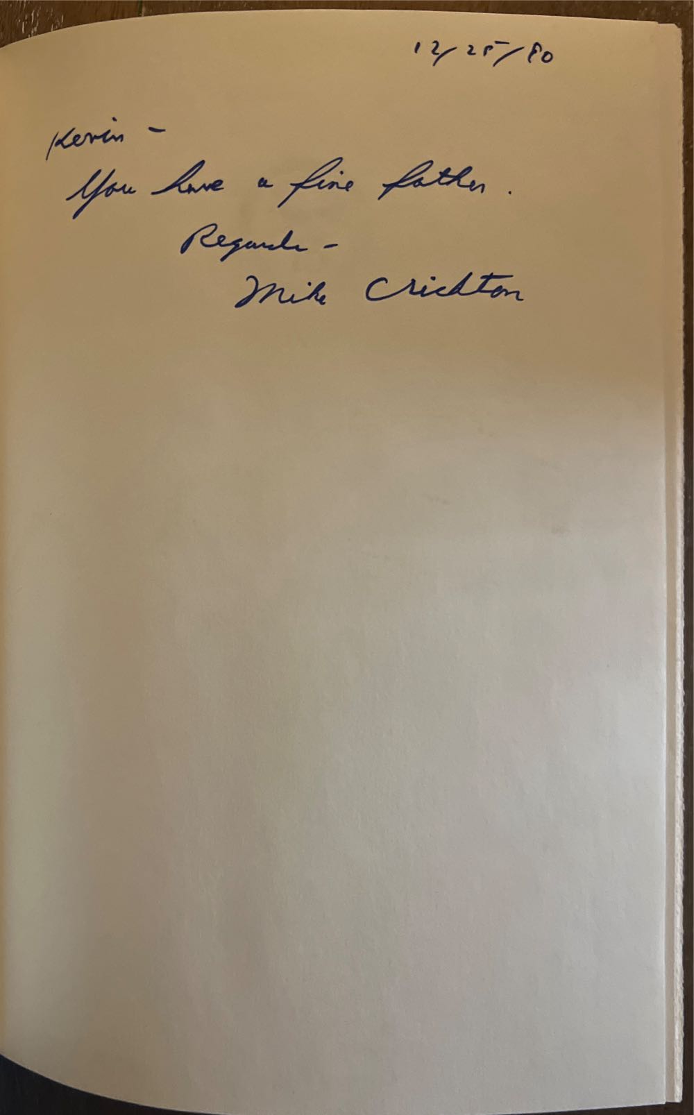 Jurassic Park - Michael Crichton (Barnes and Noble - Hardcover) book collectible [Barcode 9780394588162] - Main Image 3