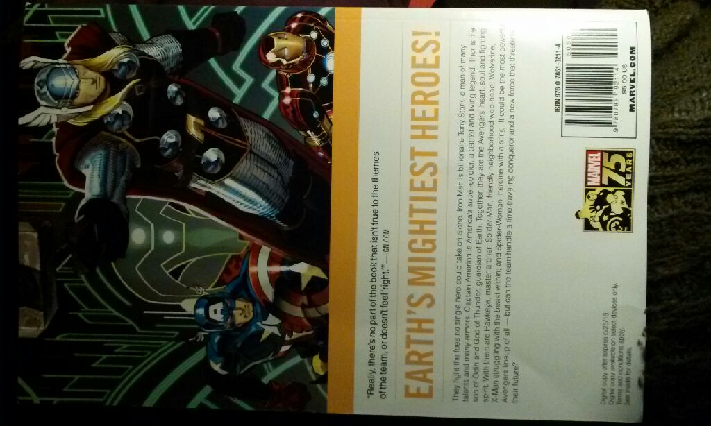 The Avengers - Rich Thomas (Marvel - Trade Paperback) book collectible [Barcode 9780785192114] - Main Image 2