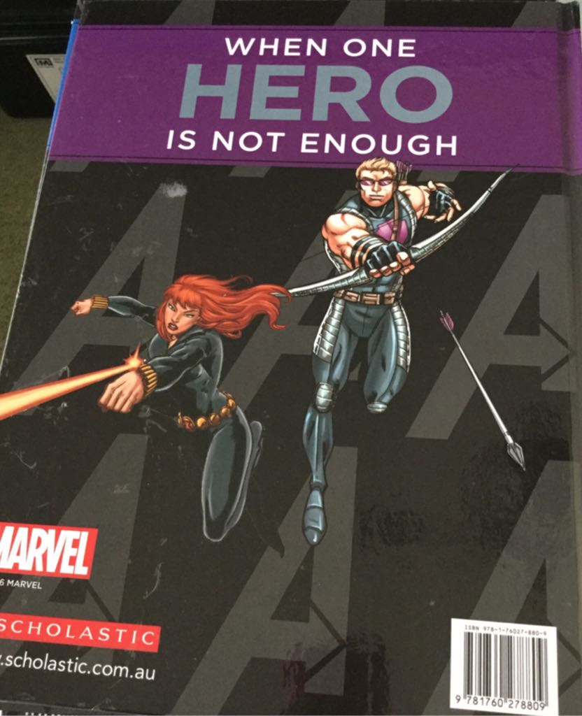 The Avengers - Rich Thomas (A Scholastic Press - Hardcover) book collectible [Barcode 9781760278809] - Main Image 2