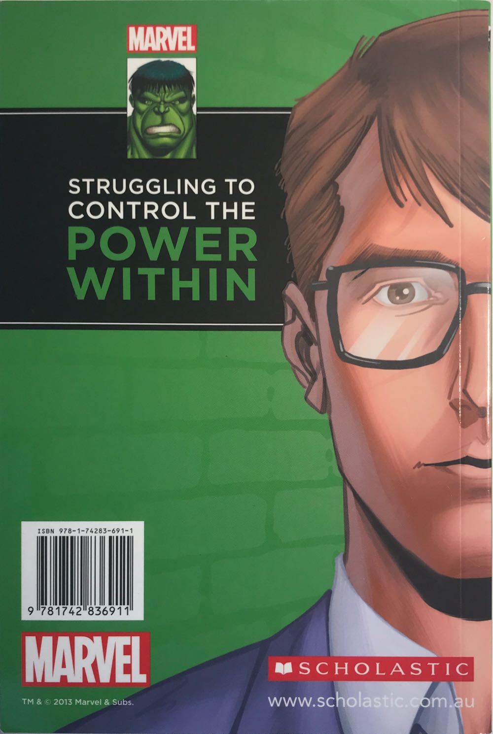 The Incredible Hulk - Mattew K Manning book collectible [Barcode 9781742836911] - Main Image 2