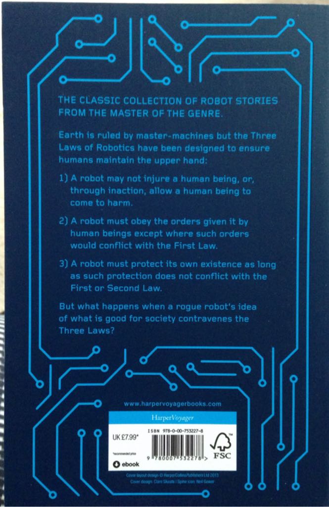 I, Robot - Isaac Asimov (Voyager - Paperback) book collectible [Barcode 9780007532278] - Main Image 2