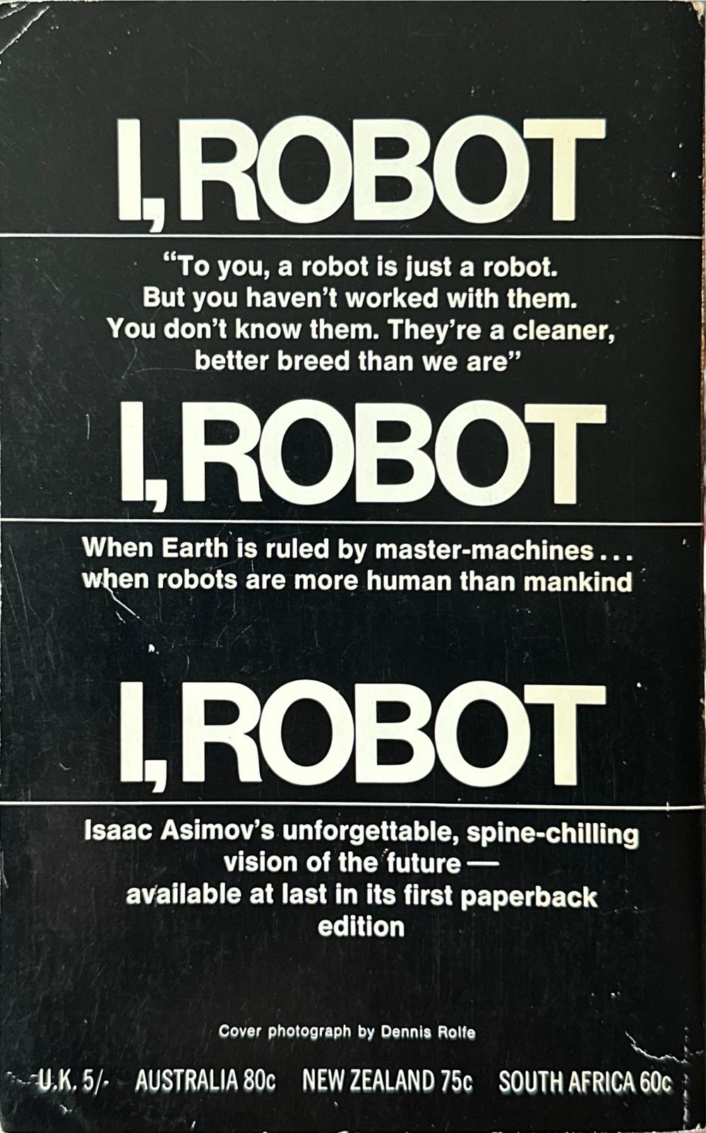 I, Robot - Isaac Asimov (Panther Science Fiction - Paperback) book collectible - Main Image 2