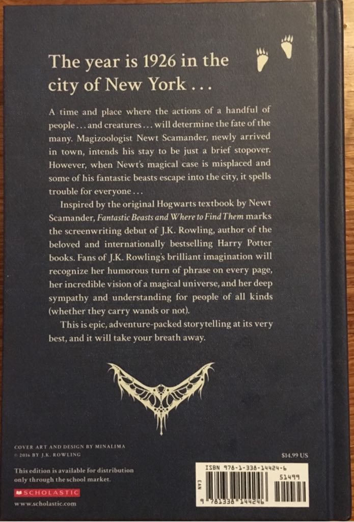 Fantastic Beasts And Where To Find Them - JK Rowling book collectible - Main Image 2