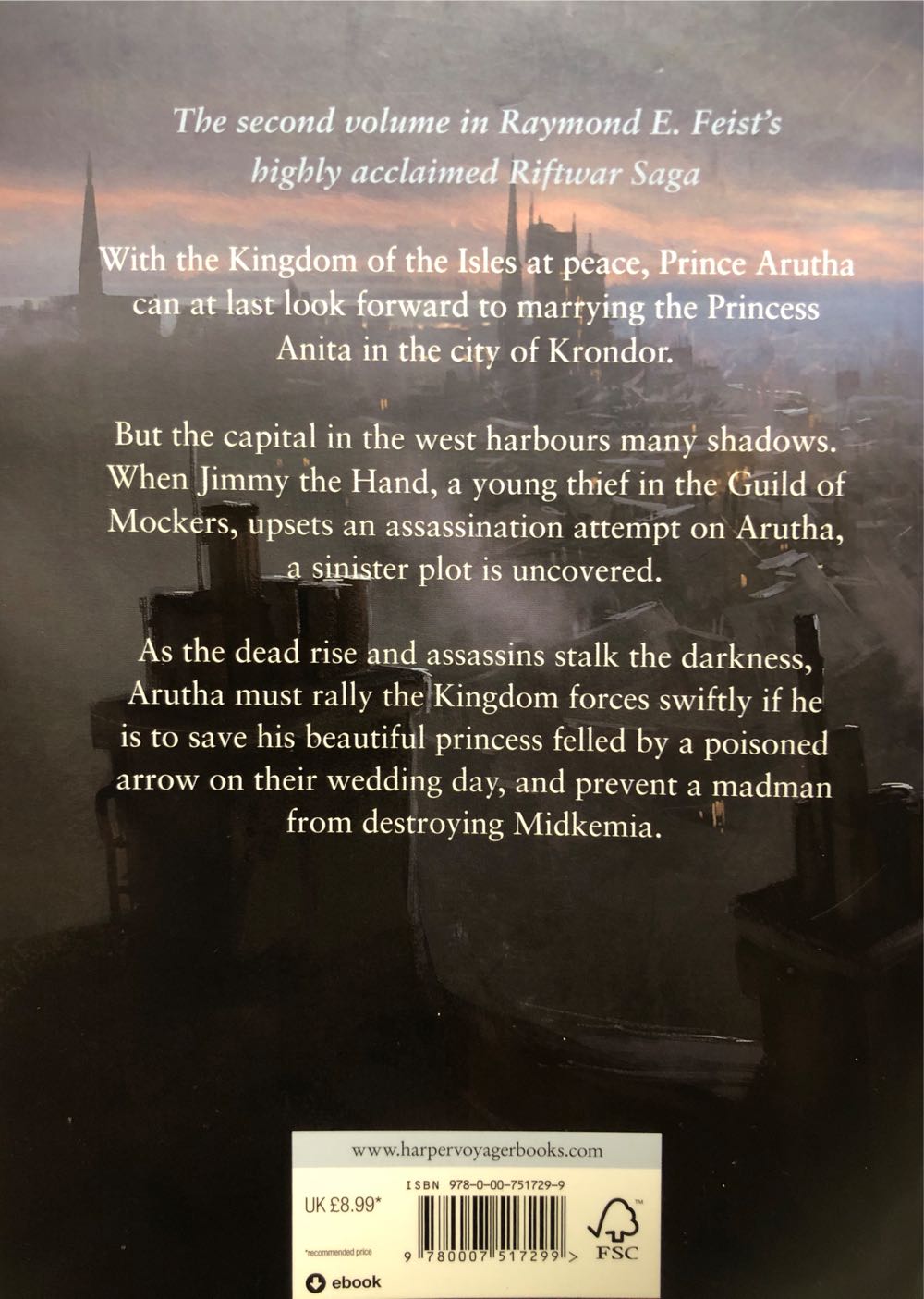 Silverthorn - E. Feist (Voyager) book collectible [Barcode 9780007517299] - Main Image 2