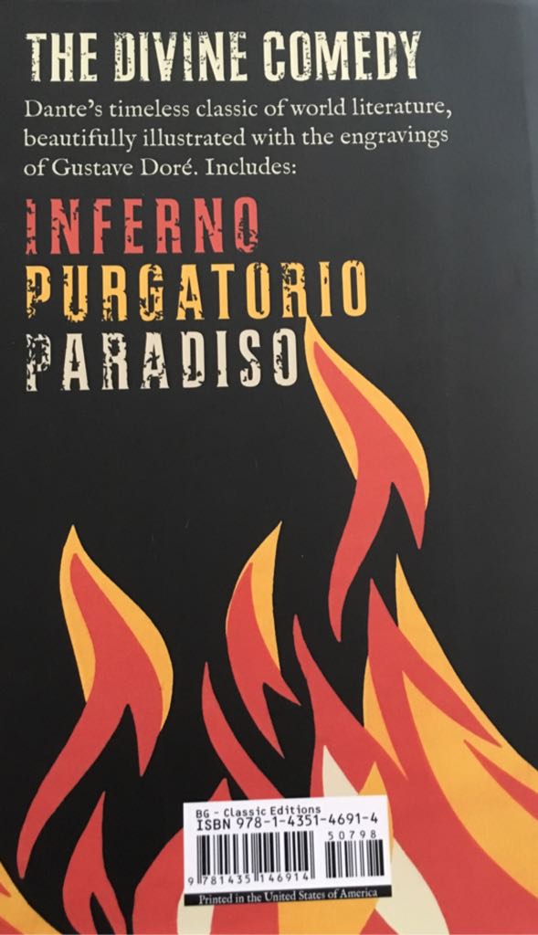 Divine Comedy, The - Dante Aligheri (Fall River - Hardcover) book collectible [Barcode 9781435146914] - Main Image 2