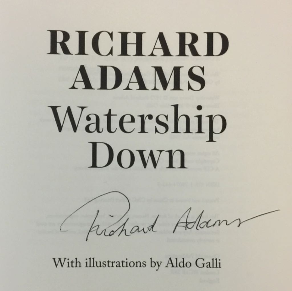 Watership Down - Richard Adams (International Collectors Library - Hardcover) book collectible [Barcode 9781780746623] - Main Image 2