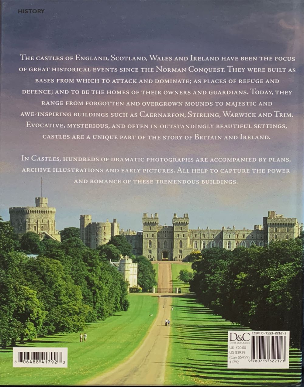 Castles: England, Scotland, Wales, Ireland - Plantagenet Somerset Fry (David & Charles - Hardcover) book collectible [Barcode 9780715322123] - Main Image 2