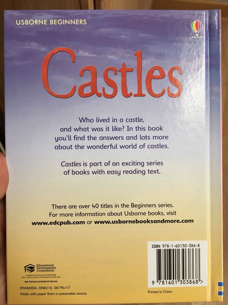 Castles - Julie Garwood (Usborne Publishing - Library Binding) book collectible - Main Image 2