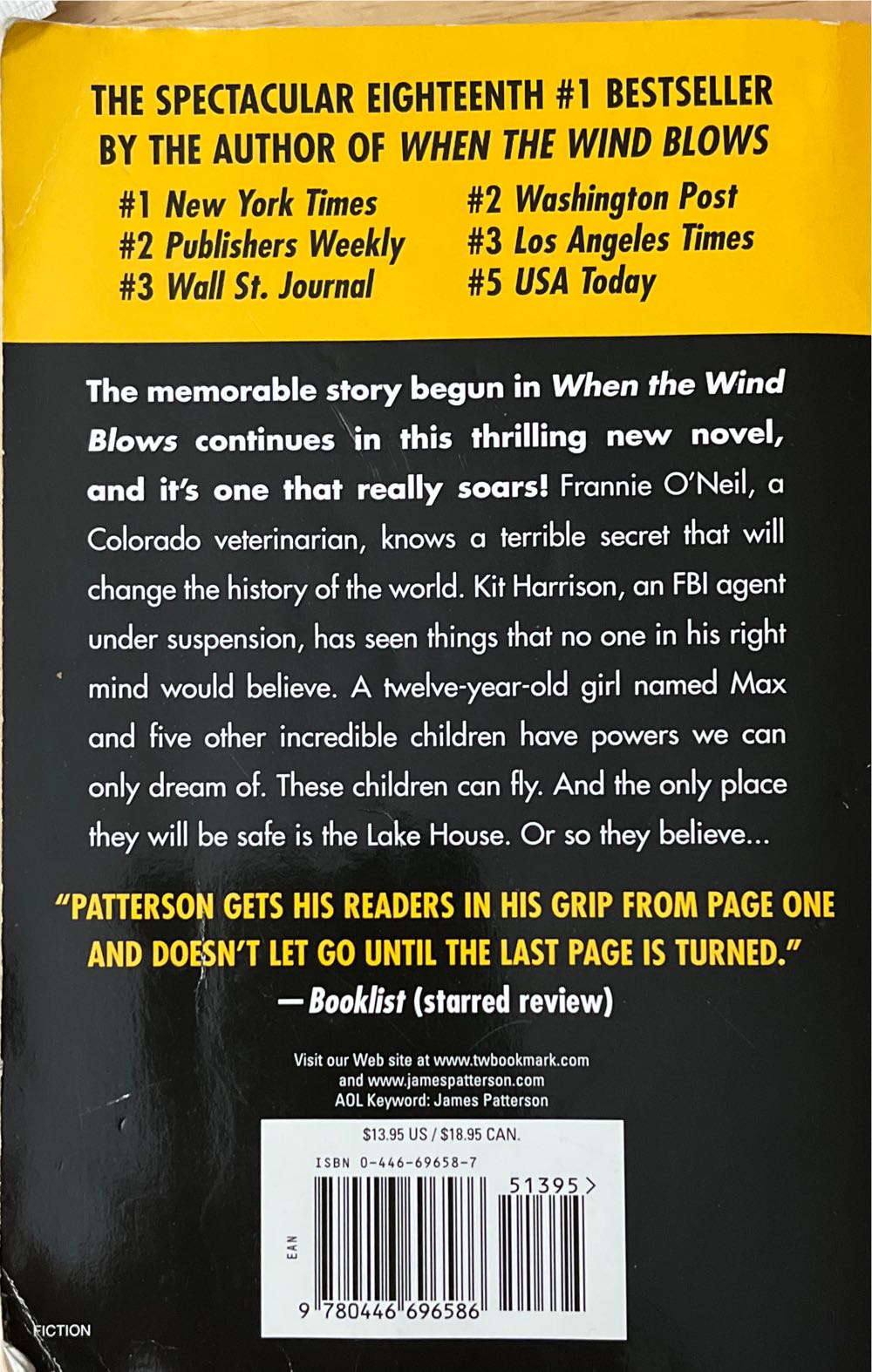 The Lake House - James Patterson (Severn House Publishers - Paperback) book collectible [Barcode 9780446696586] - Main Image 2