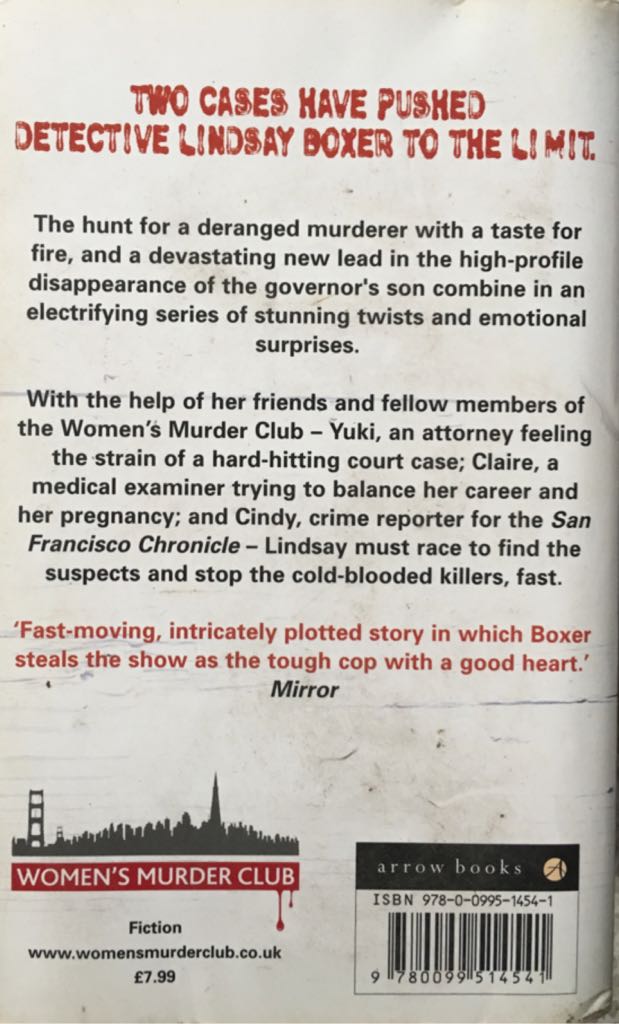 7th Heaven - James Patterson (Arrow Books - Paperback) book collectible [Barcode 9780099514541] - Main Image 2