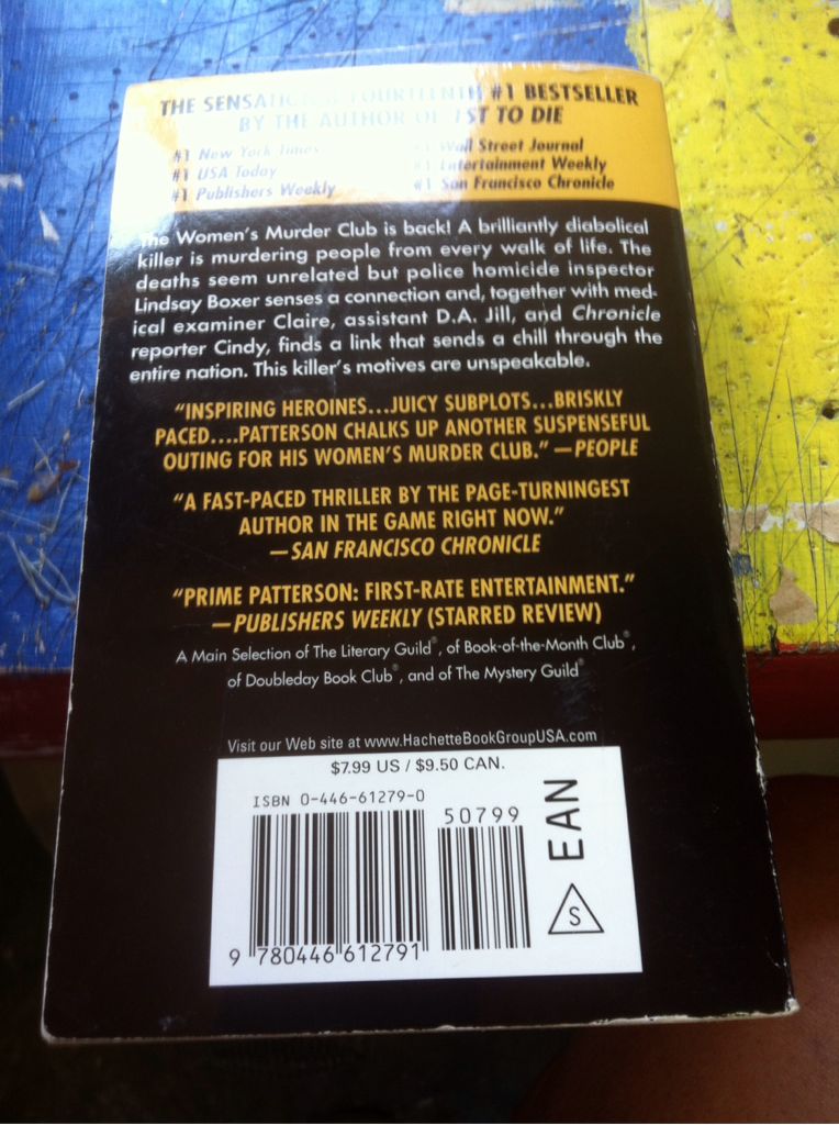 2nd Chance - James Patterson (. - Paperback) book collectible [Barcode 9780446612791] - Main Image 2