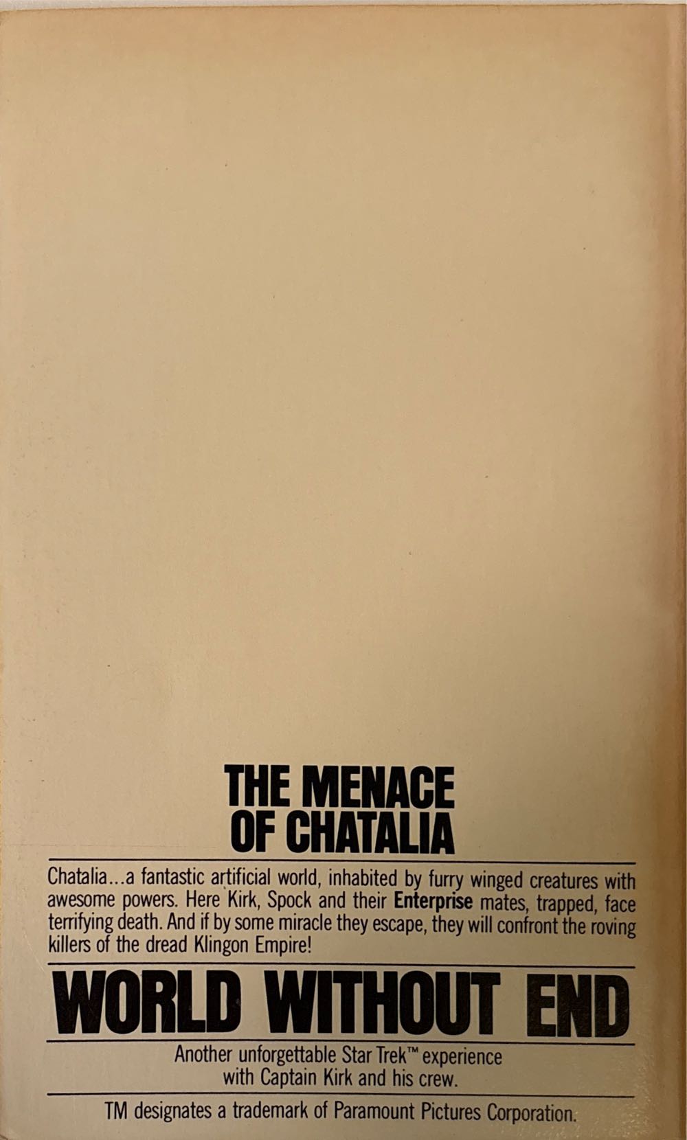 World Without End - Joe Haldeman (Bantam Books - Paperback) book collectible - Main Image 2