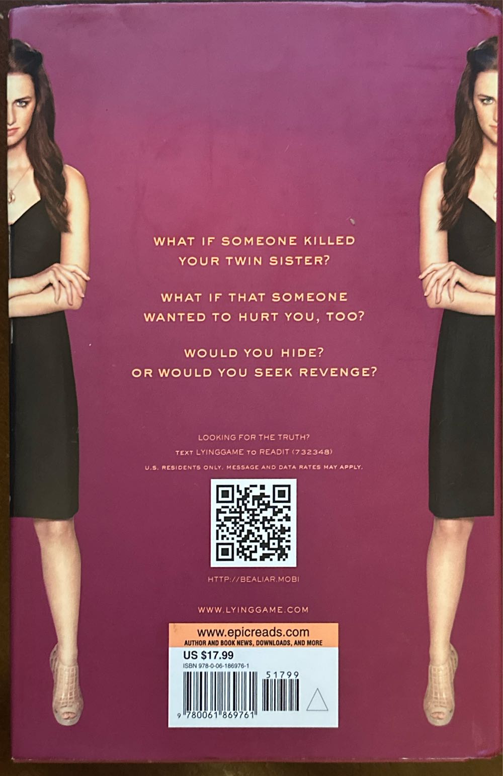 Hide and Seek - Sara Shepard (HarperCollins - Hardcover) book collectible [Barcode 9780061869761] - Main Image 2