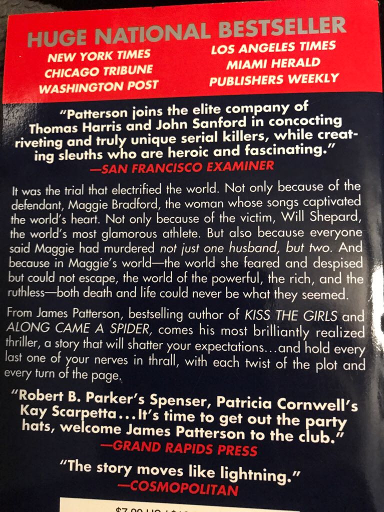 Hide and Seek - James Patterson (Warner Books - Paperback) book collectible [Barcode 9780446603713] - Main Image 2