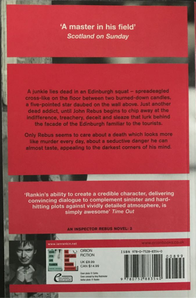 Hide and Seek - Ian Rankin (Orion Books - Paperback) book collectible [Barcode 9780752883540] - Main Image 2