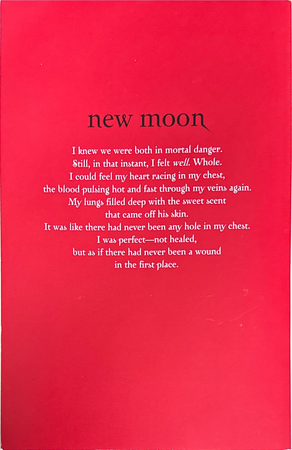 New Moon - Stephenie Meyer (Atom Books - Paperback) book collectible [Barcode 9781907410499] - Main Image 2