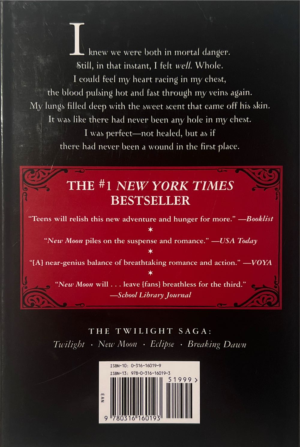 New Moon - Stephenie Meyer (Little, Brown and Company - Hardcover) book collectible - Main Image 2