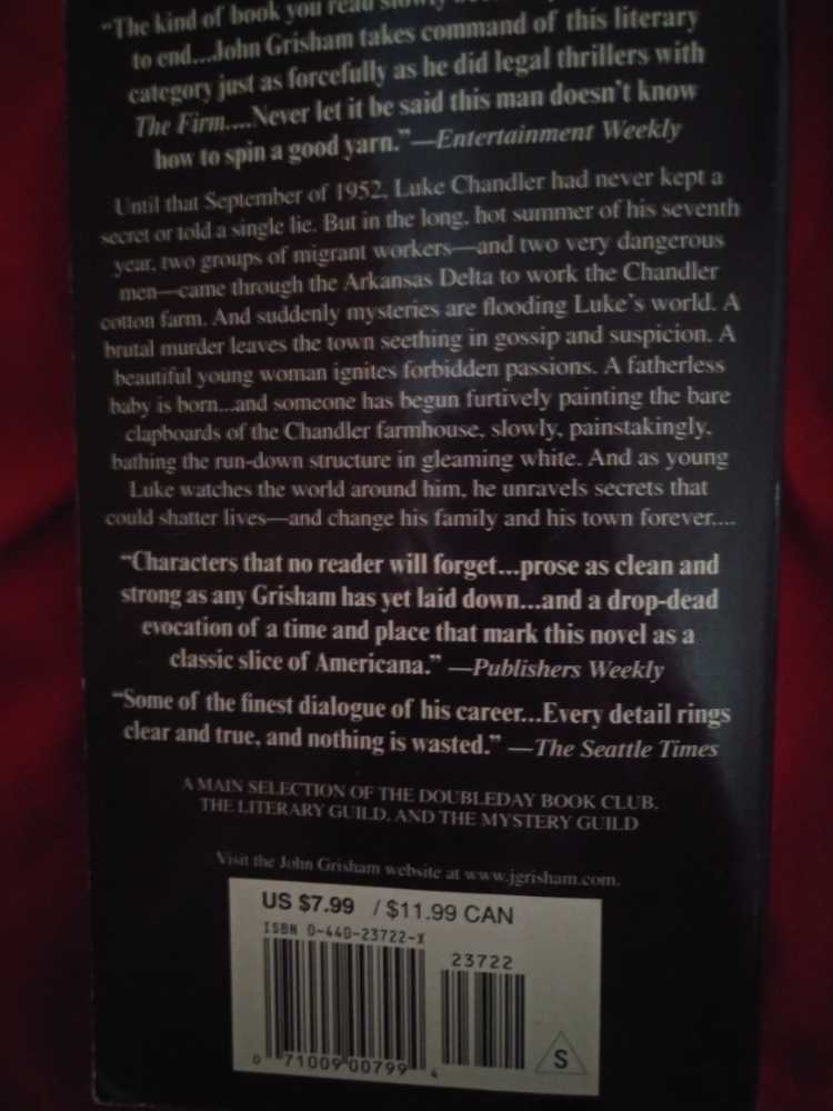 A Painted House - John Grisham (Dell Publishing - Paperback) book collectible - Main Image 2