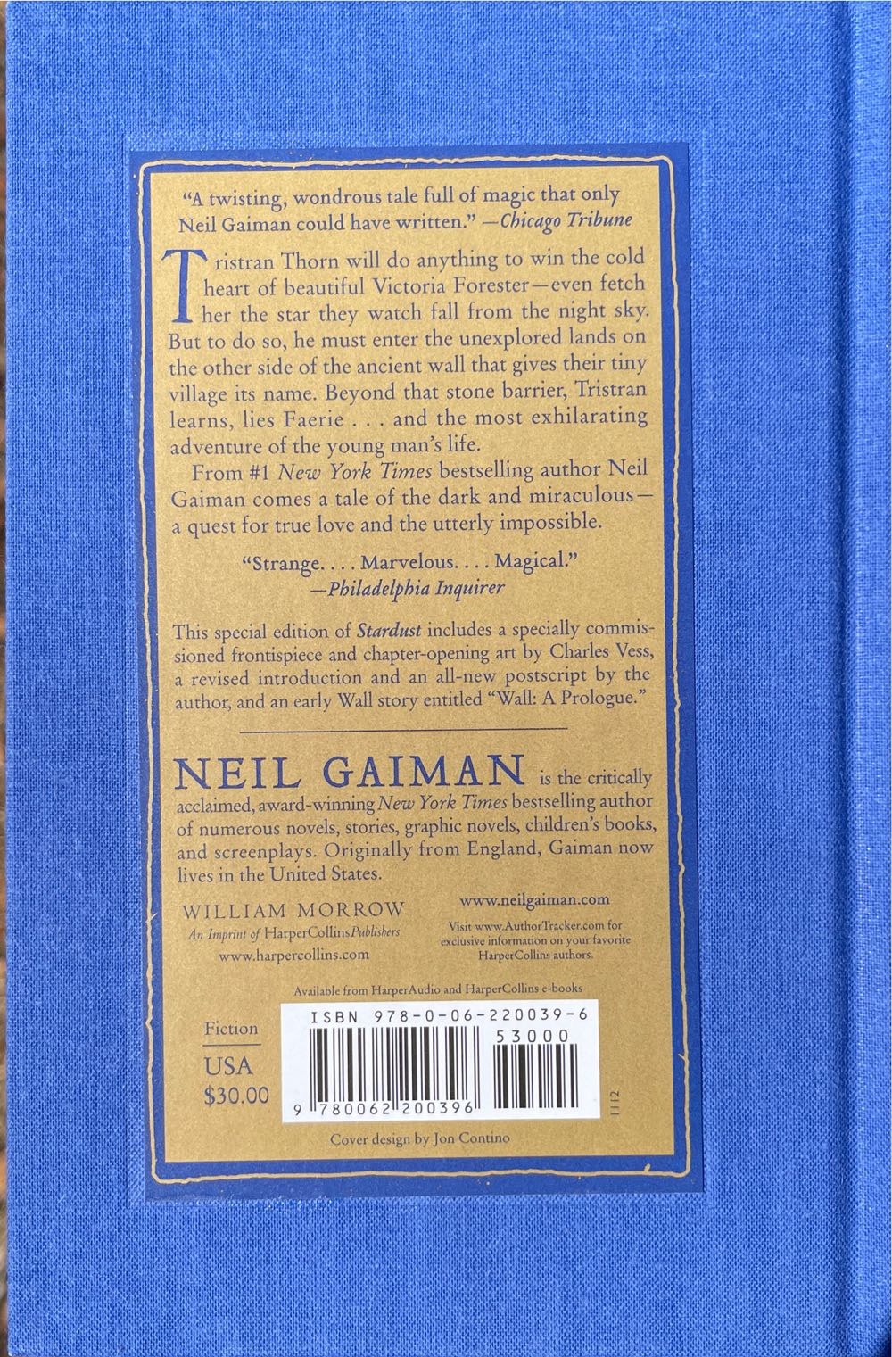 Stardust: The Gift Edition - Neil Gaiman (William Morrow - Hardcover) book collectible [Barcode 9780062200396] - Main Image 2