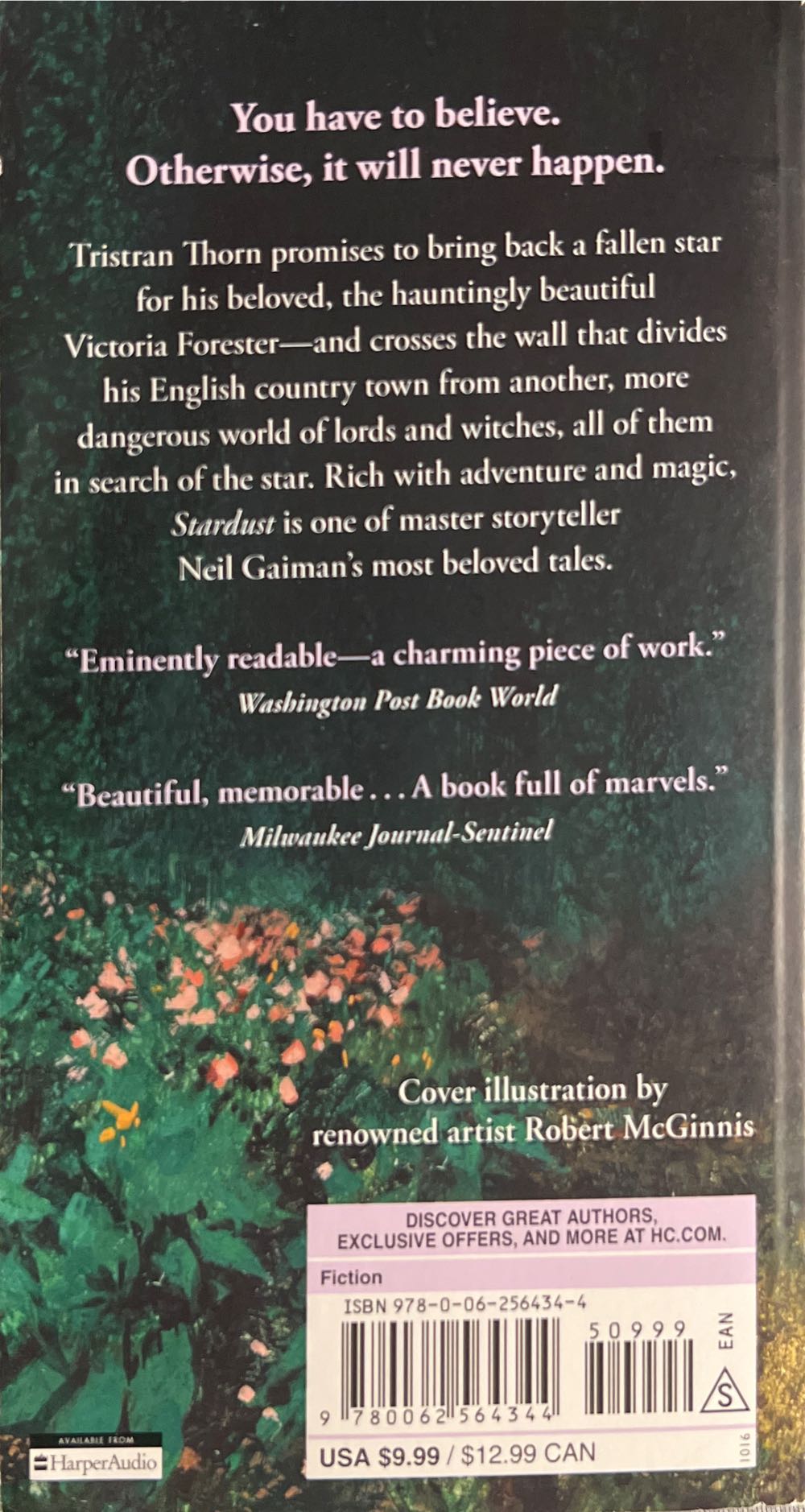 Stardust - Neil Gaiman (William Morrow - Paperback) book collectible [Barcode 9780062564344] - Main Image 2