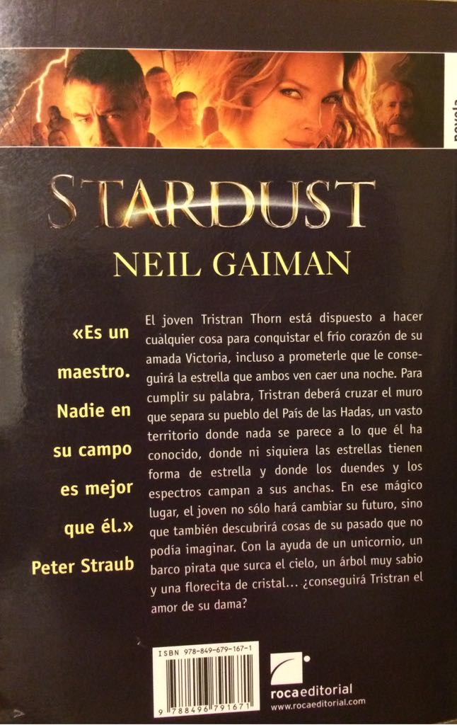 Stardust - Neil Gaiman (Roca Editorial - Paperback) book collectible [Barcode 9788496791671] - Main Image 2