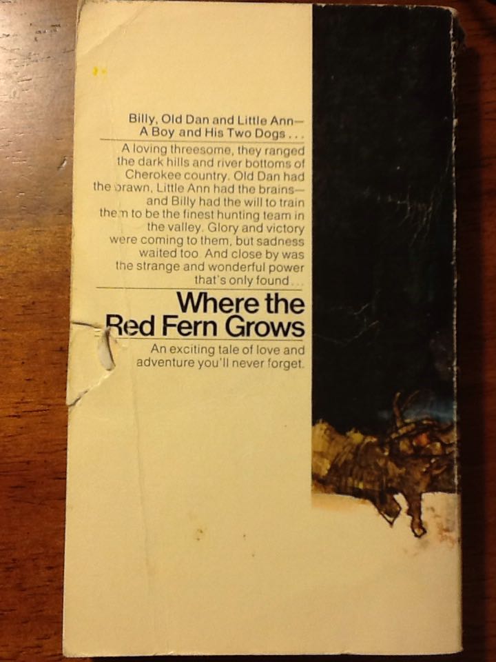 Where the Red Fern Grows - Wilson Rawls (Bantam - Paperback) book collectible [Barcode 9780553255850] - Main Image 2