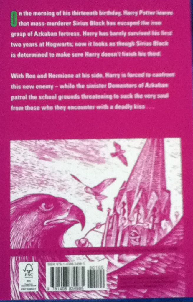 Harry Potter and the Prisoner of Azkaban  book collectible - Main Image 2