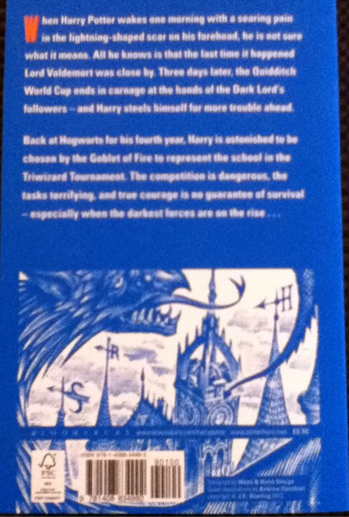 Harry Potter and the Goblet of Fire  book collectible - Main Image 2