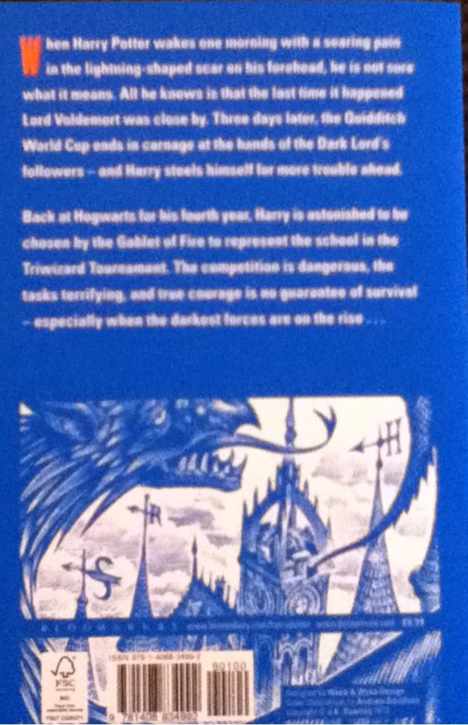 Harry Potter and the Goblet of Fire  book collectible - Main Image 2