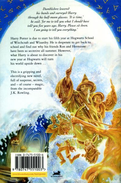 Harry Potter and the Order of the Phoenix - J. K. Rowling (Scholastic - Paperback) book collectible [Barcode 9780439705905] - Main Image 2