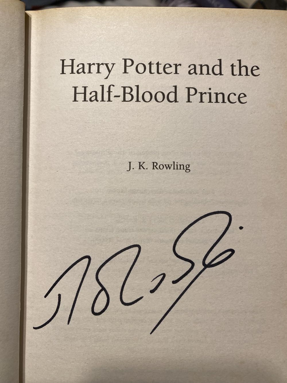 Harry Potter and the Half-Blood Prince - J. K. Rowling (Raincoast Books - Hardcover) book collectible [Barcode 9781551927602] - Main Image 2