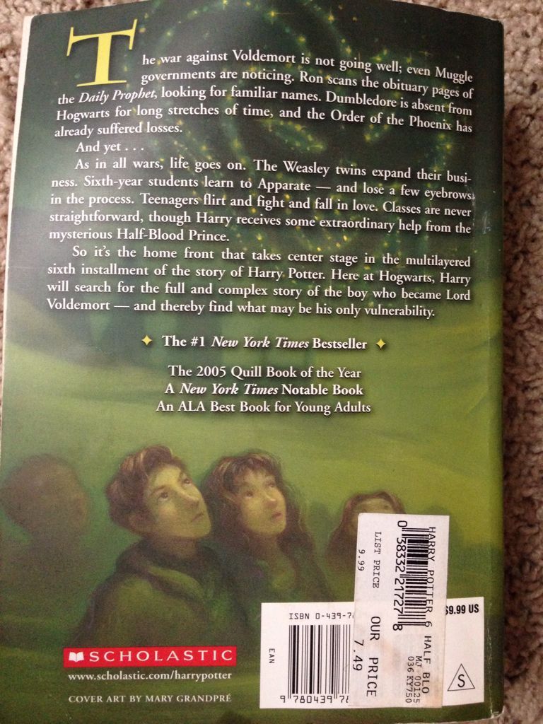 Harry Potter and the Half-Blood Prince - J. K. Rowling (- Hardcover) book collectible - Main Image 2