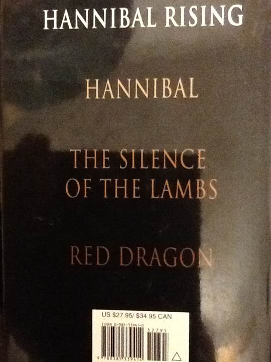 Hannibal Rising - Thomas Harris (Delacorte Press - Hardcover) book collectible [Barcode 9780385339414] - Main Image 2