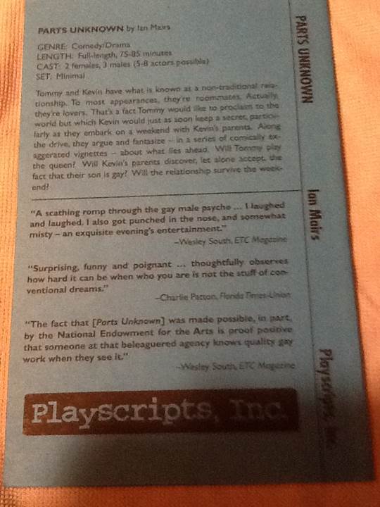 Parts Unknown - Lynne Heitman book collectible - Main Image 2