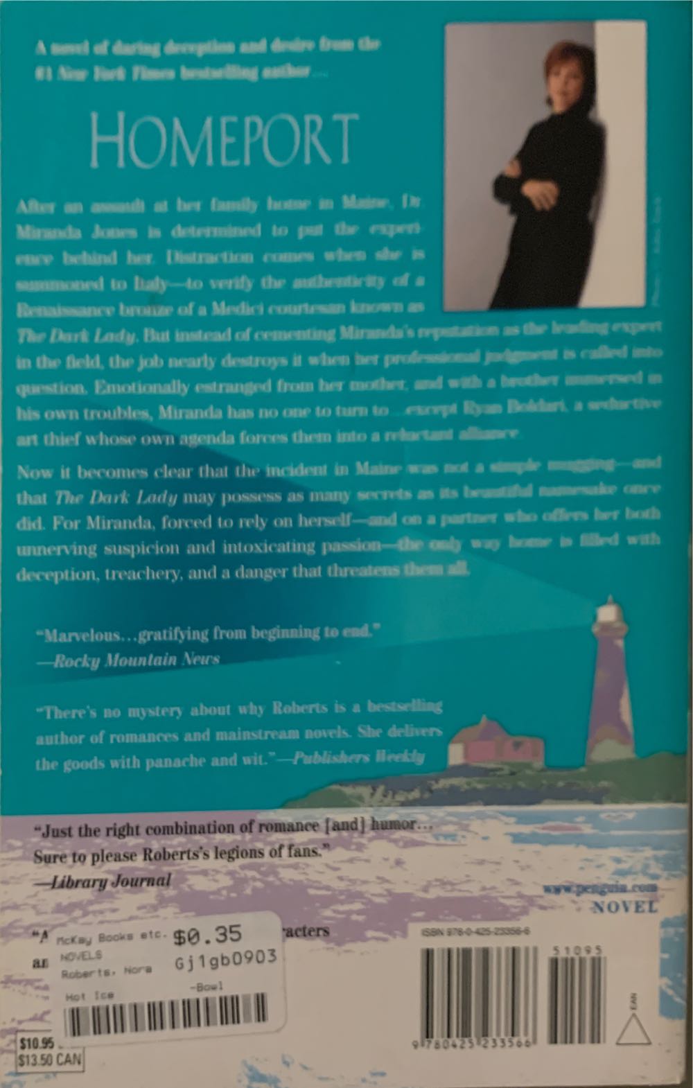 Homeport - Nora Roberts book collectible [Barcode 9780425233566] - Main Image 2