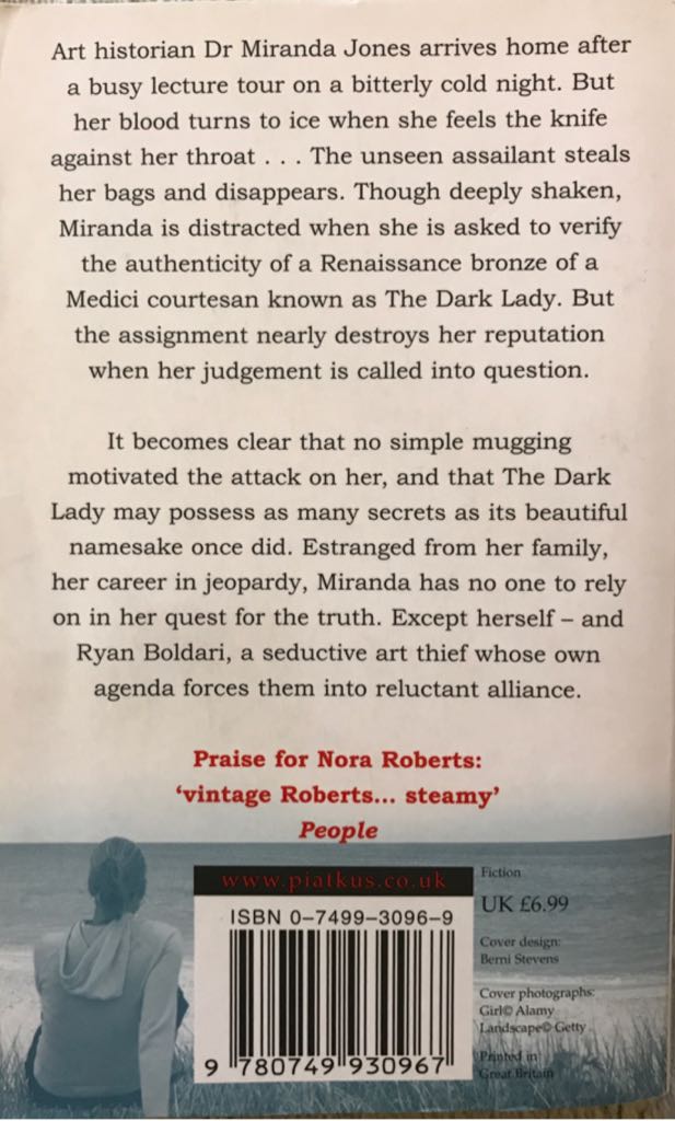 Homeport - Nora Roberts (Piatkus Books - Paperback) book collectible [Barcode 9780749930967] - Main Image 2